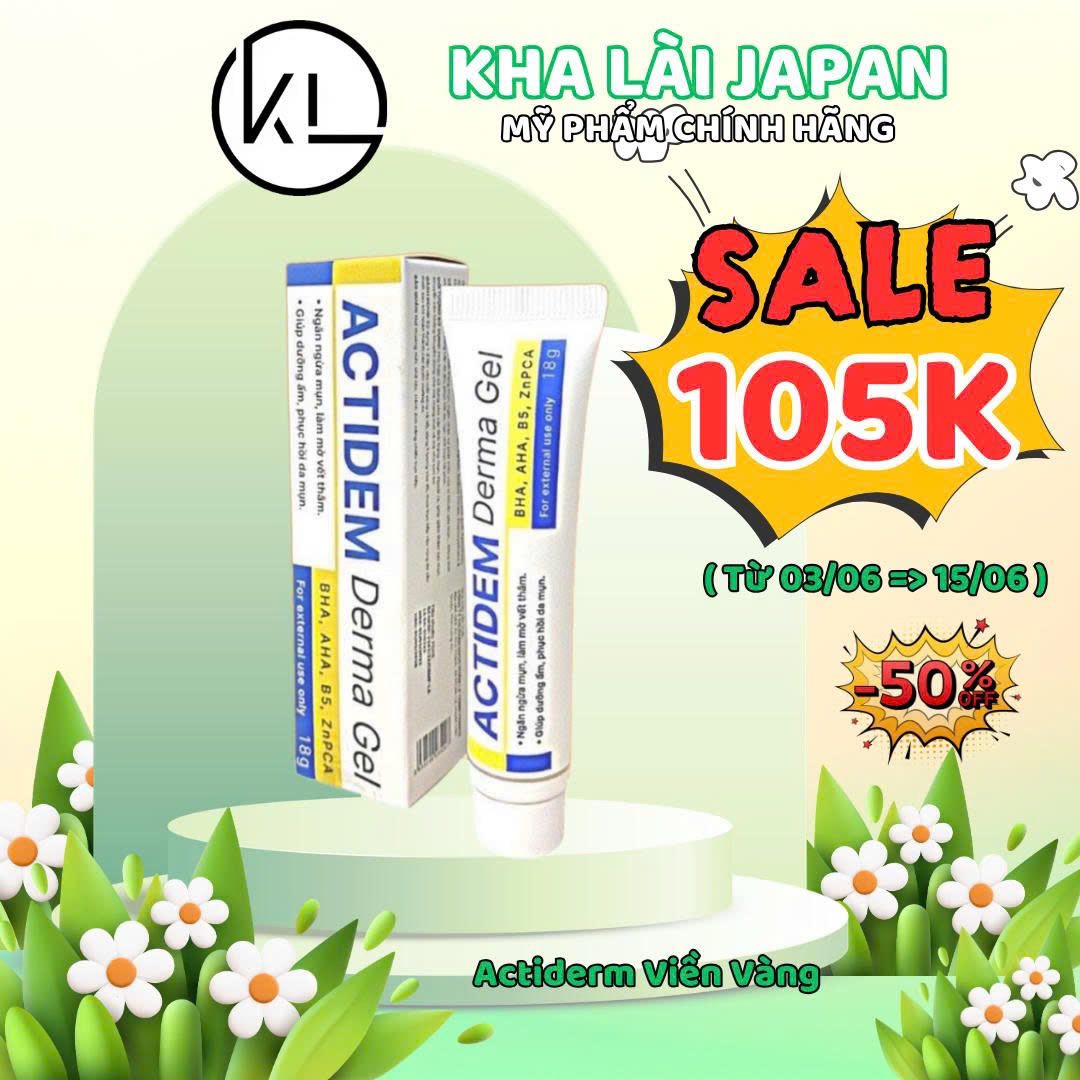 Viên Uống Đẹp Da Actiderm Vàng