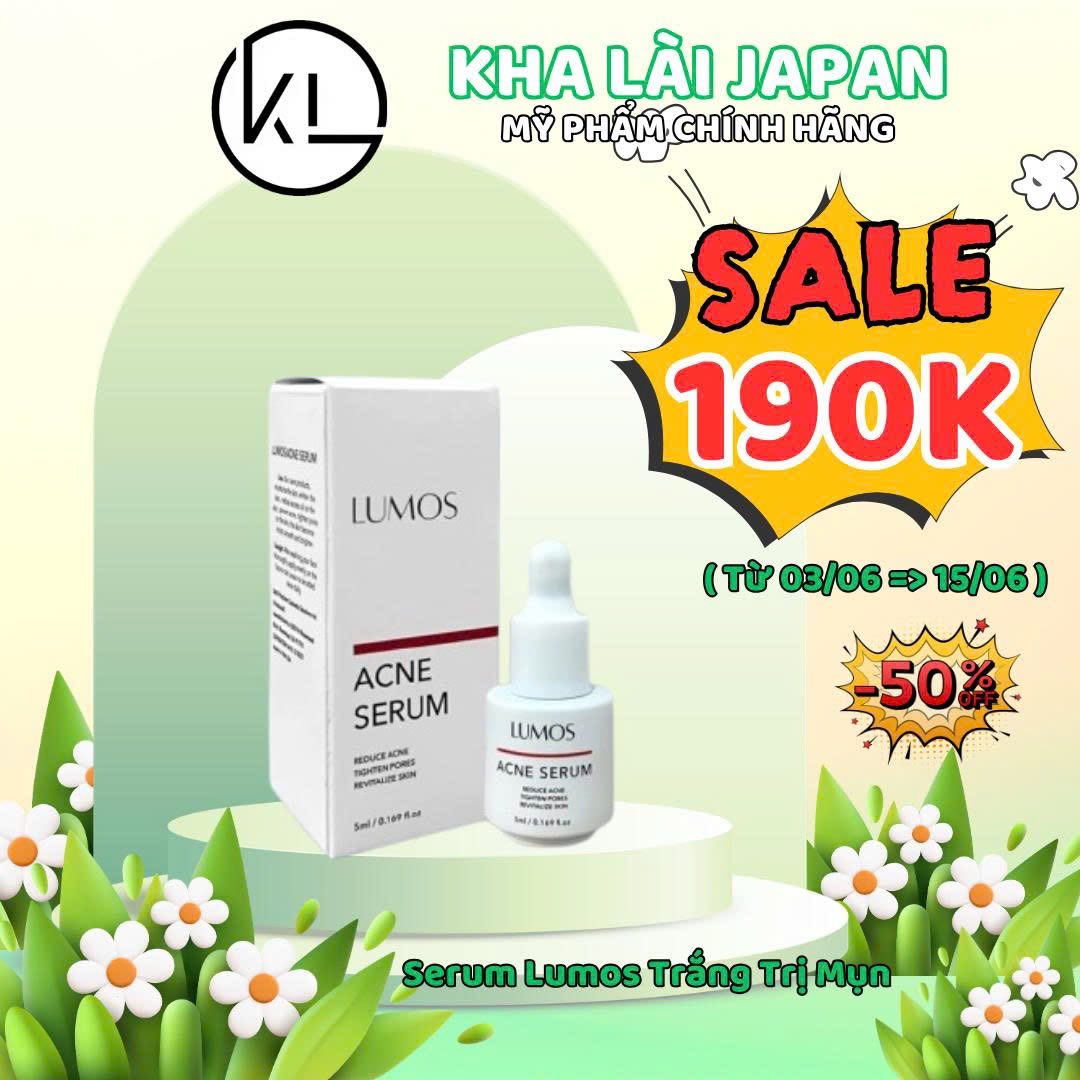 Serum Lumos Trị Mụn & Mờ Thâm